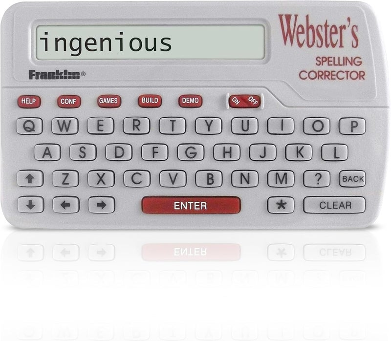 Franklin Webster's Spelling Corrector NCS-100 - Advanced Phonetic Spell Correction Technology - Type Words as They Sound for Quick and Accurate Suggestions - Image 1